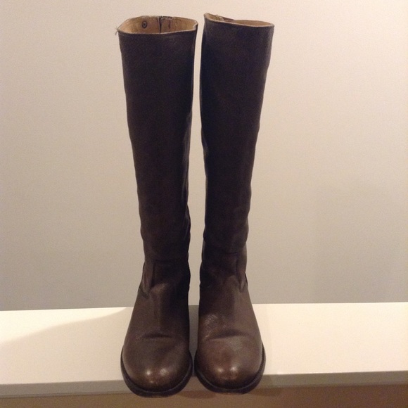 womens leather tall boots